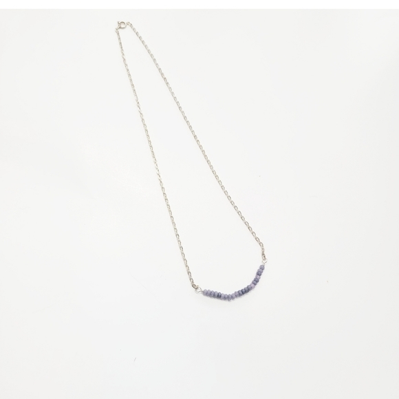 adorned by amie Jewelry - ARTISAN BOHO PURPLE GEMSTONE NECKLACE